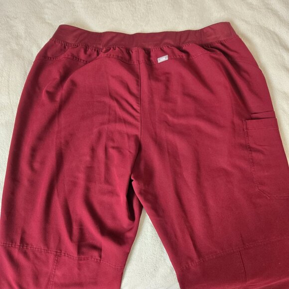 Figs Technical Collection Kade Scrub Pants Burgundy 4XL - Picture 5 of 14
